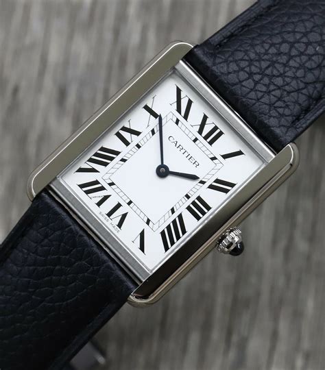 cartier solo watch|cartier tank solo large men's.